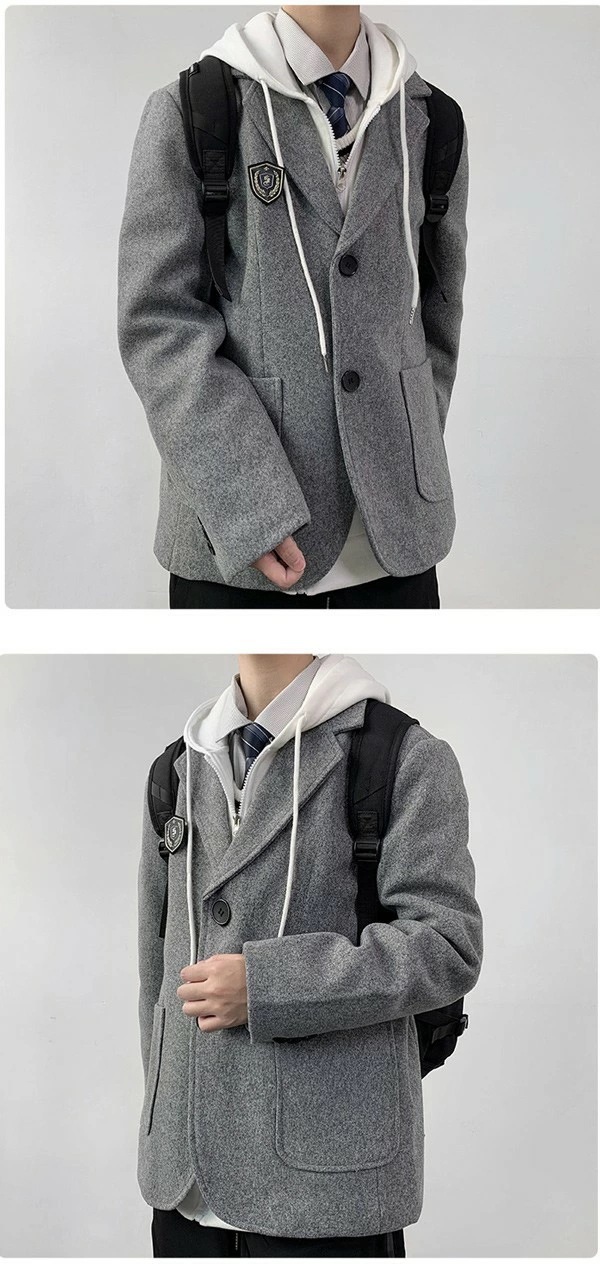 チェスターコート 重ね着風 トレンチコート 春 冬 防風 防寒 暖かさ ロング丈 ダブルボタン アウター 通学 メルトンコート カジュアル ゆったり オフィス デート冬 春 JK制服 ボダン付き 学院 チェスターコート 重ね着風 トレンチコート 春 冬 防風 防寒 暖かさ ロング丈 ダブルボタン アウター 通学 メルトンコート カジュアル ゆったり オフィス デート冬 春 JK制服 ボダン付き 学院