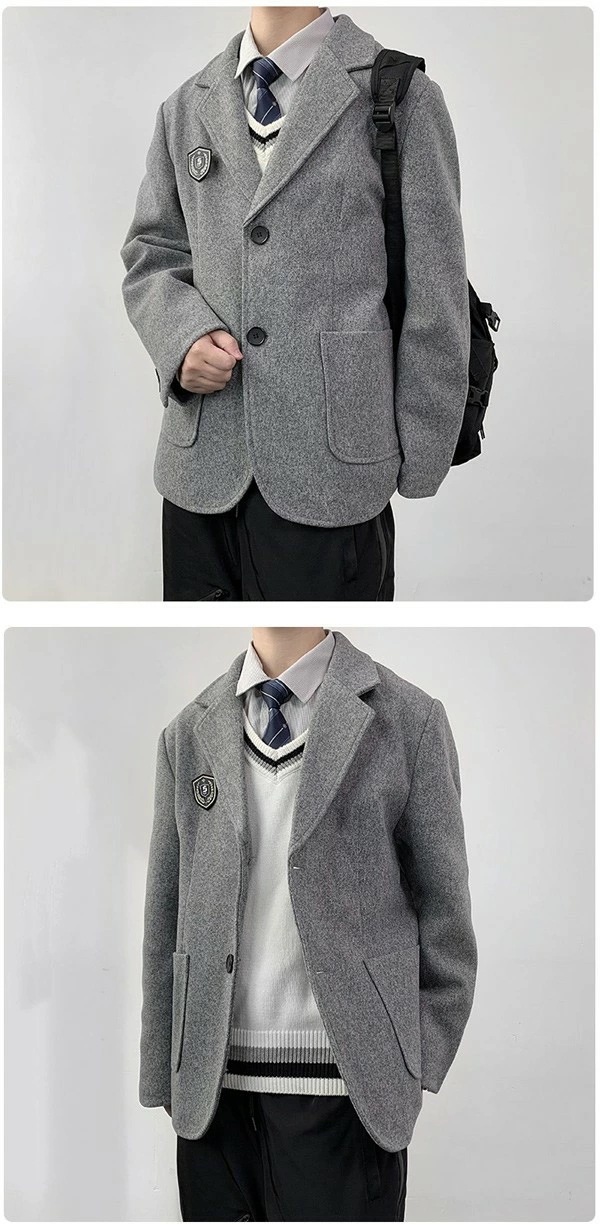 チェスターコート 重ね着風 トレンチコート 春 冬 防風 防寒 暖かさ ロング丈 ダブルボタン アウター 通学 メルトンコート カジュアル ゆったり オフィス デート冬 春 JK制服 ボダン付き 学院 チェスターコート 重ね着風 トレンチコート 春 冬 防風 防寒 暖かさ ロング丈 ダブルボタン アウター 通学 メルトンコート カジュアル ゆったり オフィス デート冬 春 JK制服 ボダン付き 学院