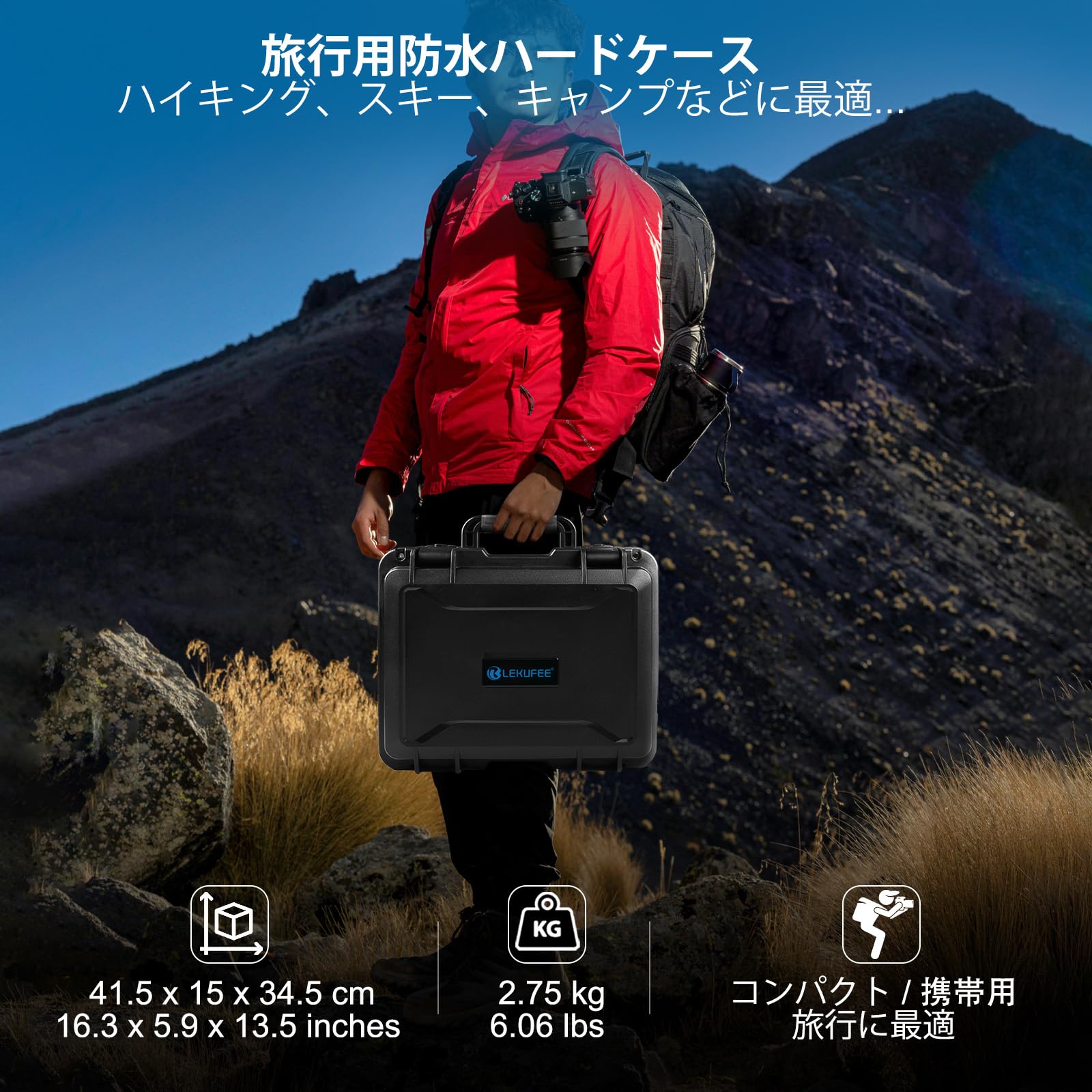 Lekufee DJI Air 3S 防水キャリングケースはDJI Air 3S/DJI Air 3 Fly More ComboDJI RC ProDJI RC 2DJI RC N3/N2 Lekufee DJI Air 3S 防水キャリングケースはDJI Air 3S/DJI Air 3 Fly More ComboDJI RC ProDJI RC 2DJI RC N3/N2