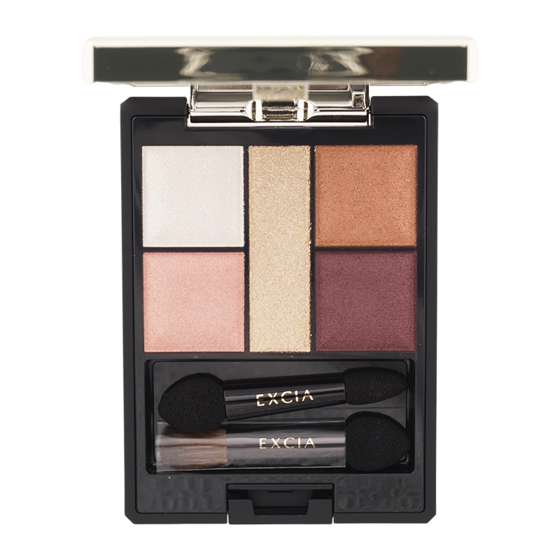 エクシア アイカラー カンテット [6種類から選べる] 6.0g 透明感 オイルコーティング チップ ブラッシュ付 [ギフトラッピング対応]