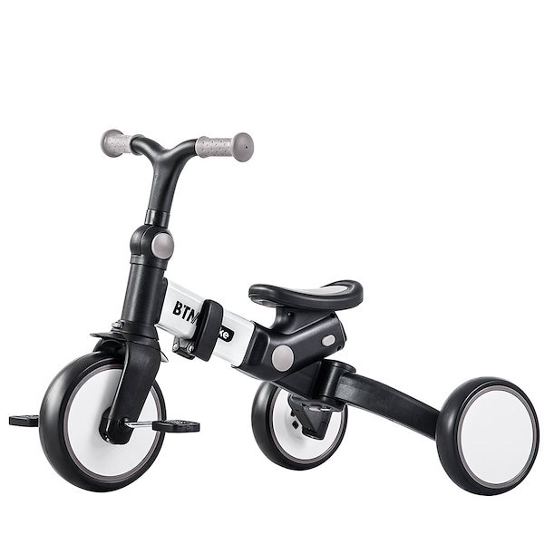 子供用三輪車 かじとり手押し棒付き おしゃれ 5in1 ランニングバイク