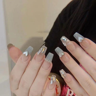 Qoo10] 即日発送 ワンホンネイルチップ ネイルチ : ネイル