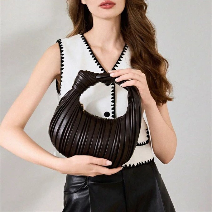 ファッション ジッパー クラウド トップハンドル バッグ ファッション ジッパー クラウド トップハンドル バッグ