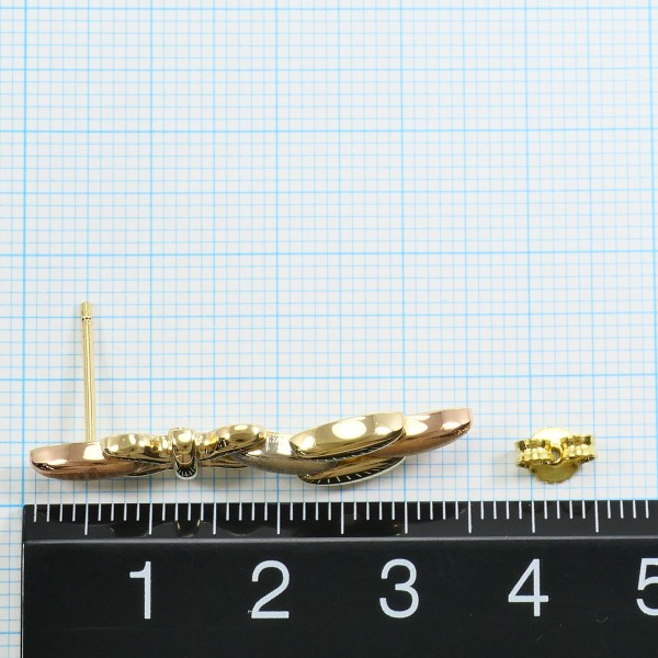 K18 18金 YGWGPG ピアス ジュエリー 【中古】 K18 18金 YGWGPG ピアス ジュエリー 【中古】