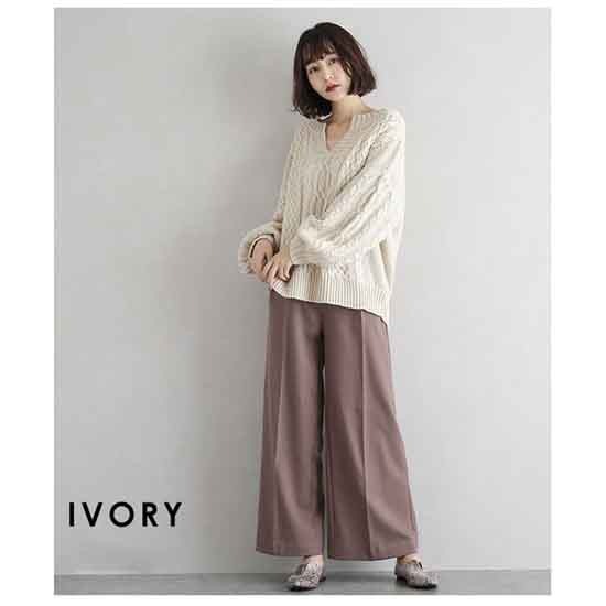 新作 キーネック ニット ケーブル編み セーター プルオーバー レディース 長袖 Vネック 新作 キーネック ニット ケーブル編み セーター プルオーバー レディース 長袖 Vネック