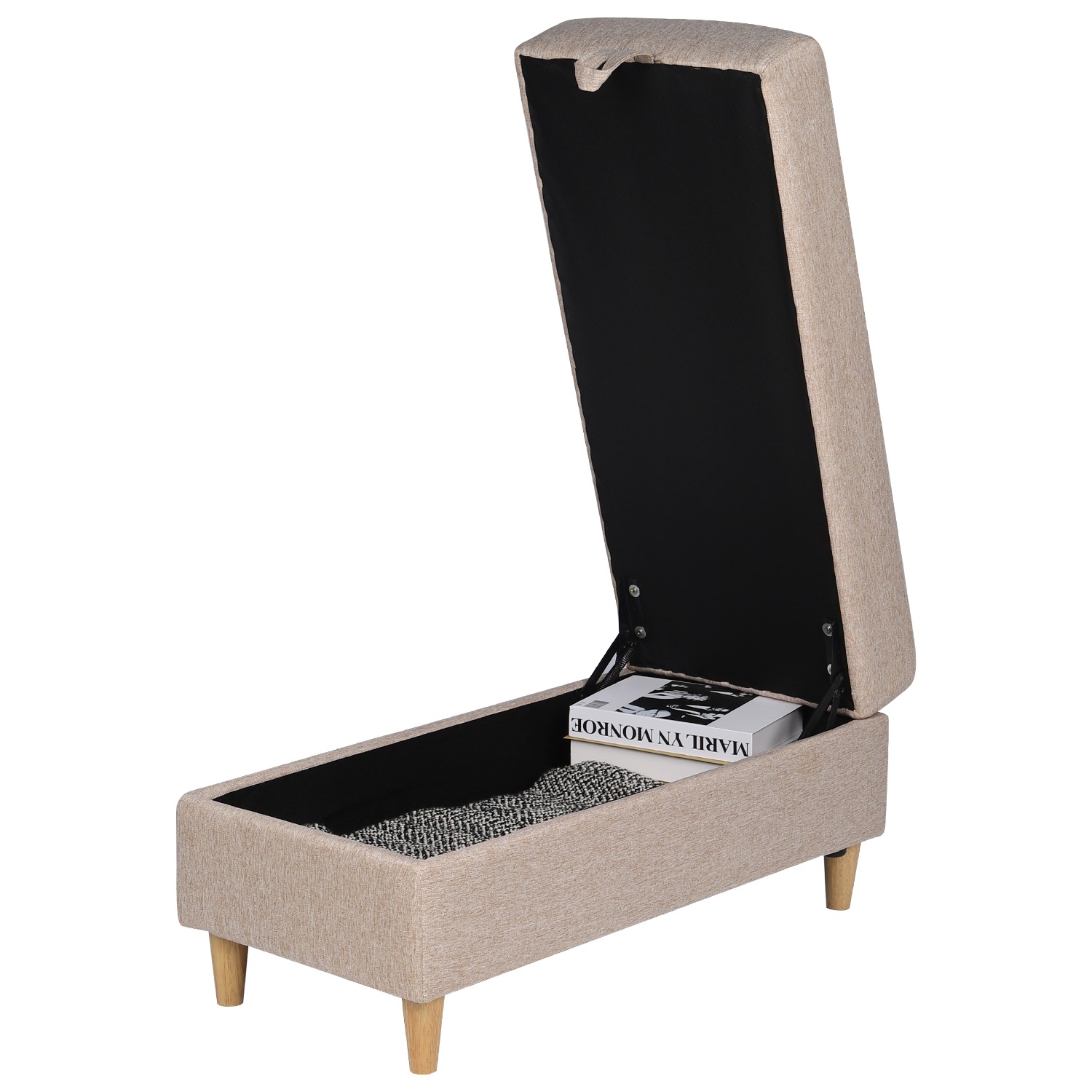 【国内即発送】ソファ　ソファーベッド　カウチソファ　3人掛け　オットマン付き　多機能ソファ　左右側とも取り付けるアームレスト　たくさん収納　レイアウト自由　クッション2個