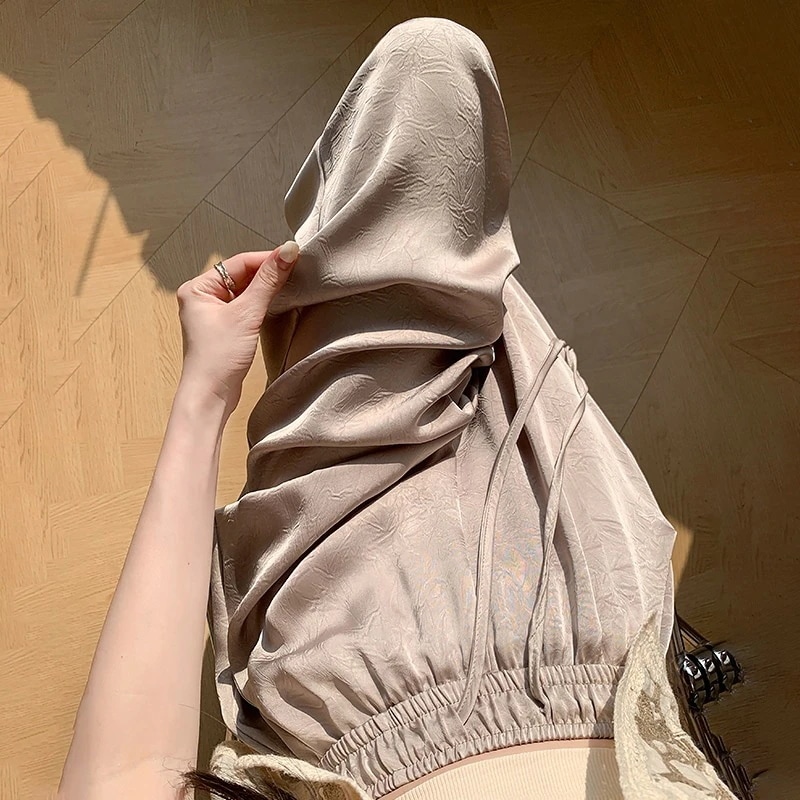 接触冷感ボトムス スラックスパンツ ためのハイウエストサテンアイスシルクワイドレッグパンツ2025スタイル薄いドレープフロアレングスカジュアル日焼け止めストレートパンツ 韓国ファッション 接触冷感ボトムス スラックスパンツ ためのハイウエストサテンアイスシルクワイドレッグパンツ2025スタイル薄いドレープフロアレングスカジュアル日焼け止めストレートパンツ 韓国ファッション