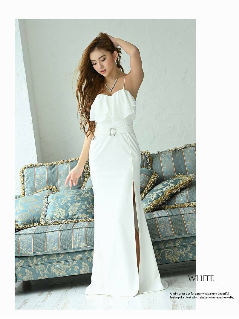 フリル スリット マーメイド ストレッチ 単色 キャミソール 体験 プチプラ ロングドレス キャバドレス RyuyuChick フリル スリット マーメイド ストレッチ 単色 キャミソール 体験 プチプラ ロングドレス キャバドレス RyuyuChick