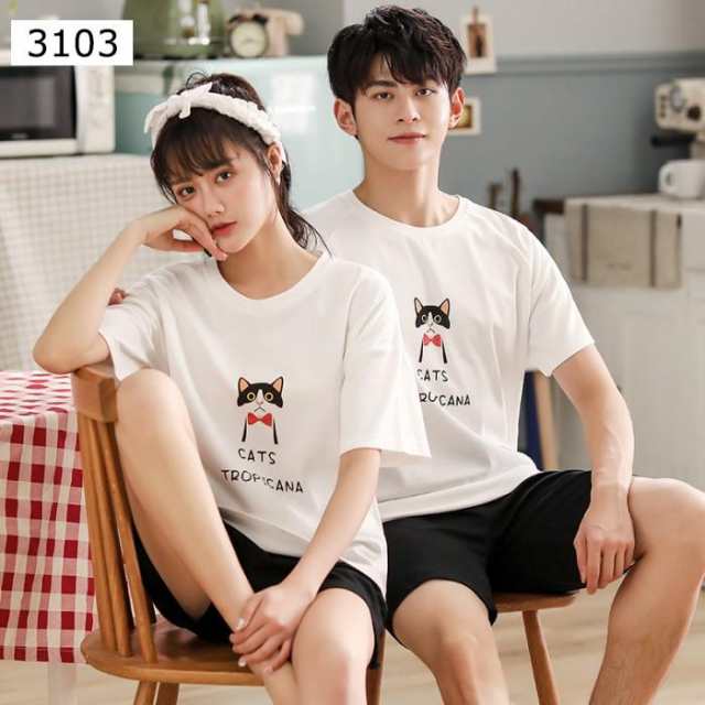 新品 パジャマ カップル ペアルック パジャマ 綿 夏ルームウェア ペアパジャマ半袖 ドット柄 ペアパジャマ オシャレ レディース/メンズ部屋着 パジャマ プレゼント 新品 パジャマ カップル ペアルック パジャマ 綿 夏ルームウェア ペアパジャマ半袖 ドット柄 ペアパジャマ オシャレ レディース/メンズ部屋着 パジャマ プレゼント