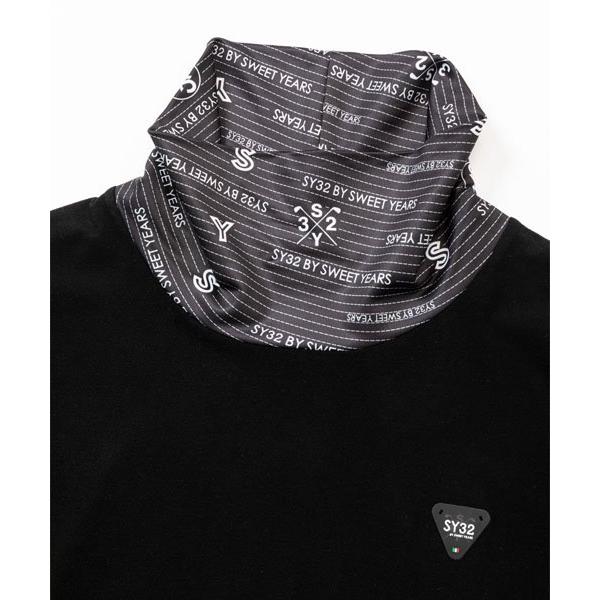 SY32 by SWEET YEARS ゴルフウェア タートルネックシャツ Tシャツ 長袖