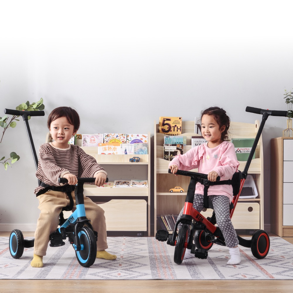 【国内発送,送.料無料】A66子供用三輪車 4in1 ミント×ブラウン 三輪車のりもの押し棒付き 自転車 おもちゃ 乗用玩具 【国内発送,送.料無料】A66子供用三輪車 4in1 ミント×ブラウン 三輪車のりもの押し棒付き 自転車 おもちゃ 乗用玩具