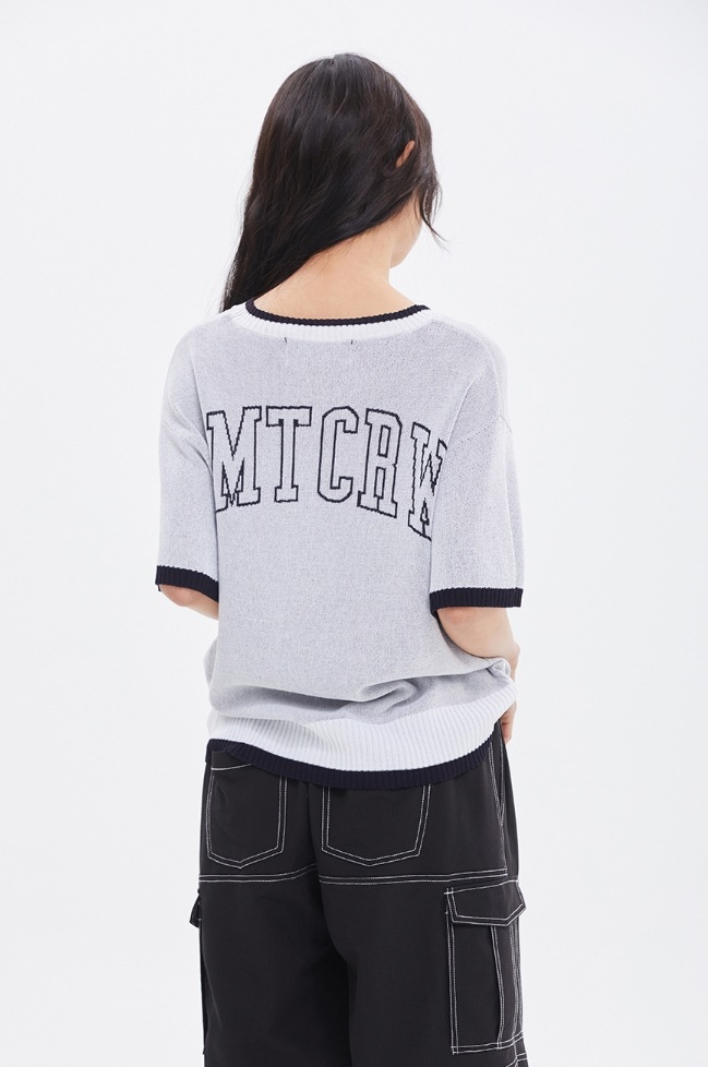 【ROMANTIC CROWN】RMTCRW V NECK KNIT JERSEY 【ROMANTIC CROWN】RMTCRW V NECK KNIT JERSEY