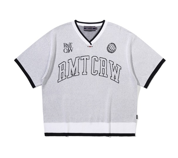 【ROMANTIC CROWN】RMTCRW V NECK KNIT JERSEY 【ROMANTIC CROWN】RMTCRW V NECK KNIT JERSEY