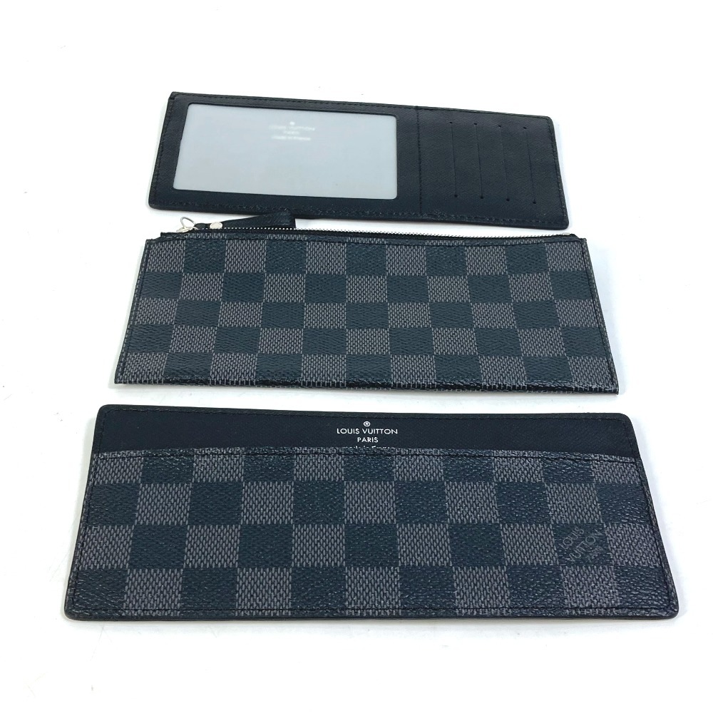 ルイヴィトン　ダミエ　グラフィット　長財布　カードケース ルイヴィトン ダミエ グラフィット モデュラブル カードケース 札入