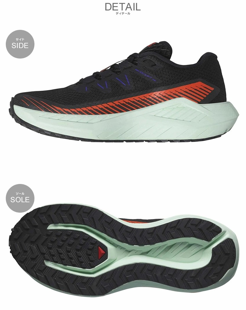 DRX DEFY GRVL L47564100 レディース 靴 シューズ 軽量 軽い ランニング スポーツ トレーニング 運動 部活 ローカット シンプル ローカットスニーカー