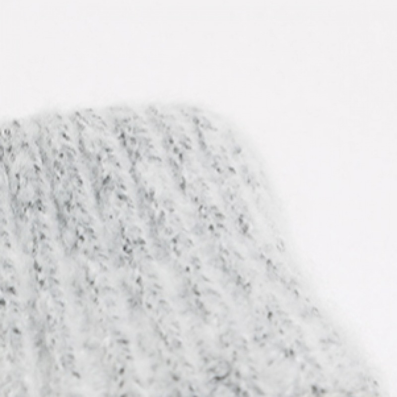 (ジュアンズ) ニット刺繍ポイントリブネックポーラー OSPT7054