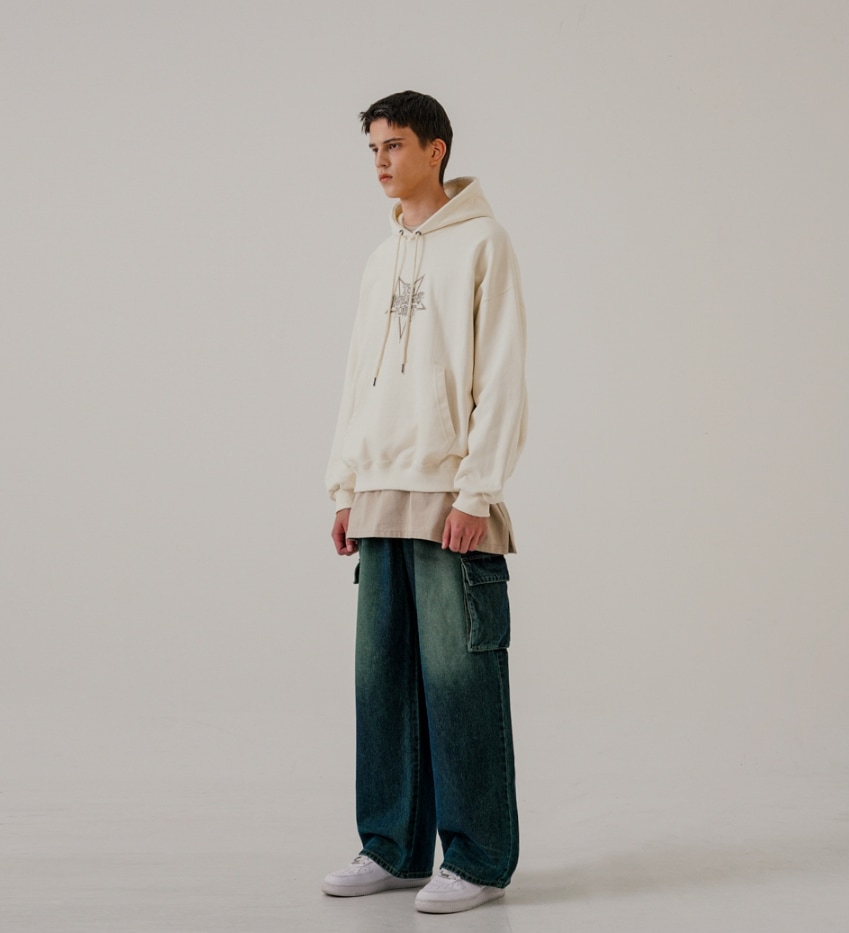 EZKATONのTwilight Heavy Cotton Hoodie 全4色 EZKATON] Twilight Heavy Cotton Hoodie パーカー