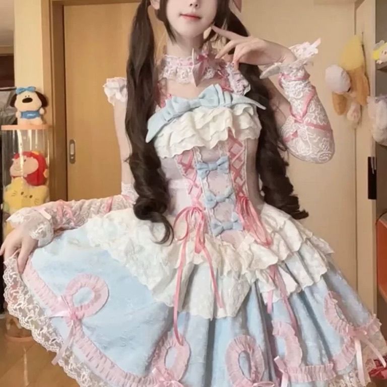 【2枚購入で 3oo円OFF!】甘くてエレガントなかわいいドレスロリータjskドレス重工業ハイエンドパフロリータ 【2枚購入で 3oo円OFF!】甘くてエレガントなかわいいドレスロリータjskドレス重工業ハイエンドパフロリータ