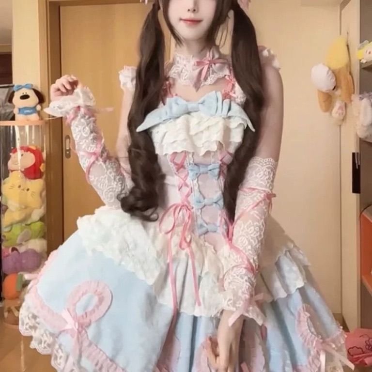 【2枚購入で 3oo円OFF!】甘くてエレガントなかわいいドレスロリータjskドレス重工業ハイエンドパフロリータ 【2枚購入で 3oo円OFF!】甘くてエレガントなかわいいドレスロリータjskドレス重工業ハイエンドパフロリータ