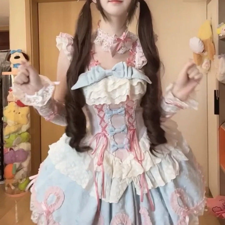 【2枚購入で 3oo円OFF!】甘くてエレガントなかわいいドレスロリータjskドレス重工業ハイエンドパフロリータ 【2枚購入で 3oo円OFF!】甘くてエレガントなかわいいドレスロリータjskドレス重工業ハイエンドパフロリータ