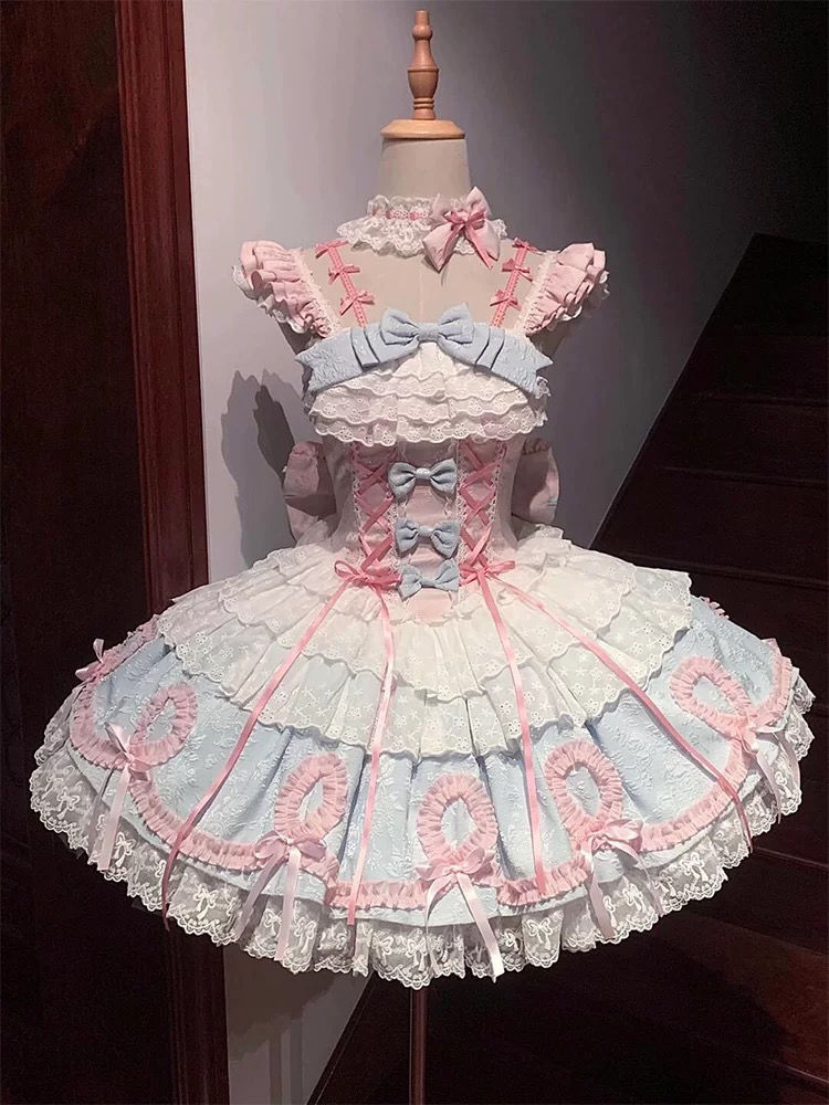 【2枚購入で 3oo円OFF!】甘くてエレガントなかわいいドレスロリータjskドレス重工業ハイエンドパフロリータ 【2枚購入で 3oo円OFF!】甘くてエレガントなかわいいドレスロリータjskドレス重工業ハイエンドパフロリータ