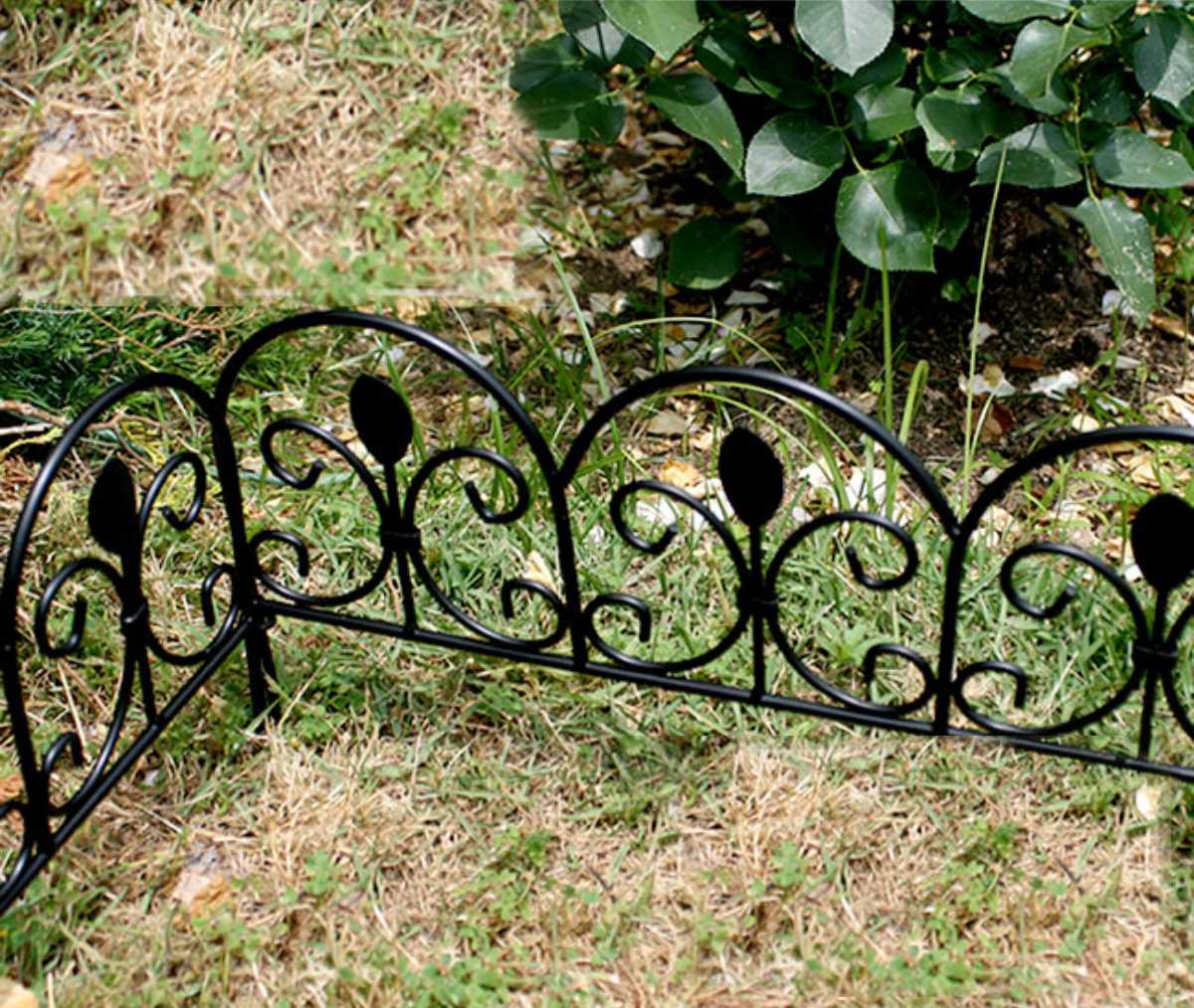 フェンス アイアンミニフェンス リーフ 10枚組 ガーデンフェンス アイアン 柵 園芸 エクステリア 雑貨 花壇 庭 ベランダ バルコニー ガーデニング アイアンガーデンフェンス トレリス フェンス アイアンミニフェンス リーフ 10枚組 ガーデンフェンス アイアン 柵 園芸 エクステリア 雑貨 花壇 庭 ベランダ バルコニー ガーデニング アイアンガーデンフェンス トレリス