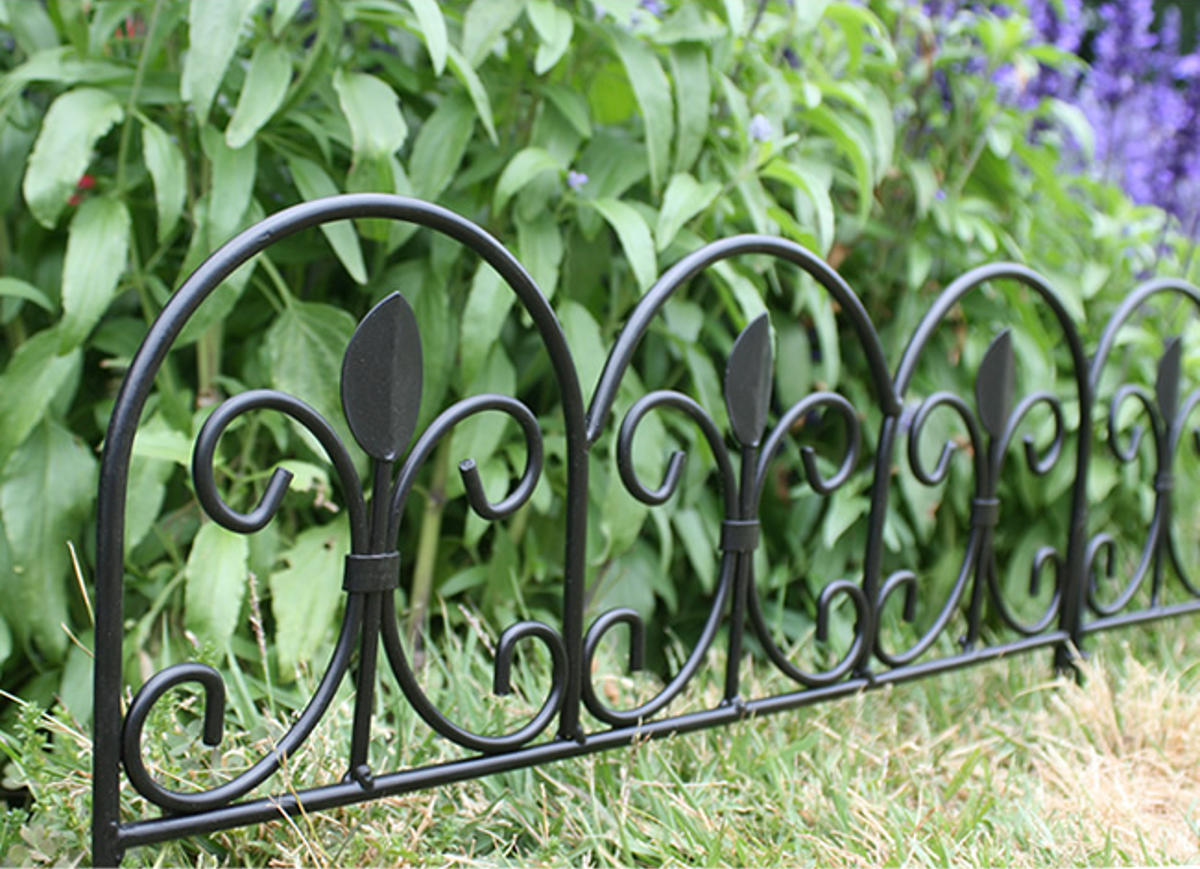 フェンス アイアンミニフェンス リーフ 10枚組 ガーデンフェンス アイアン 柵 園芸 エクステリア 雑貨 花壇 庭 ベランダ バルコニー ガーデニング アイアンガーデンフェンス トレリス フェンス アイアンミニフェンス リーフ 10枚組 ガーデンフェンス アイアン 柵 園芸 エクステリア 雑貨 花壇 庭 ベランダ バルコニー ガーデニング アイアンガーデンフェンス トレリス