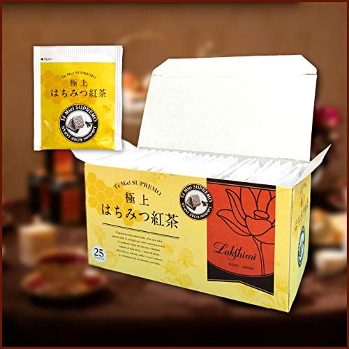 Qoo10] ラクシュミー はちみつ紅茶 極上はちみつ紅茶 25袋入