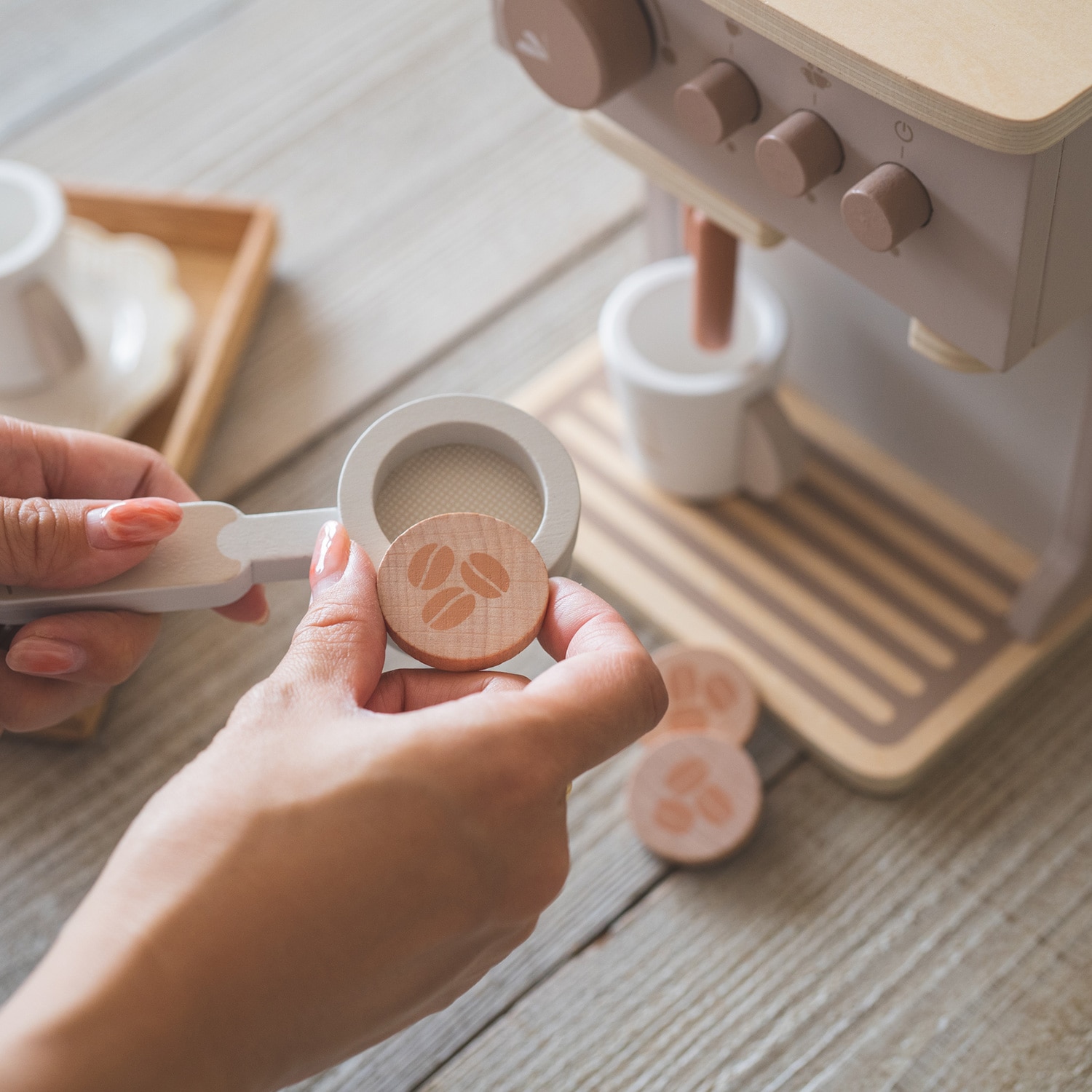 知育玩具 木のおもちゃ おままごと セット カフェ 3歳 女の子 男の子 子供 赤ちゃん ベビー