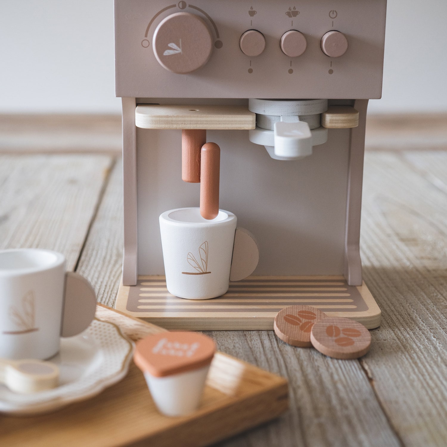 知育玩具 木のおもちゃ おままごと セット カフェ 3歳 女の子 男の子 子供 赤ちゃん ベビー