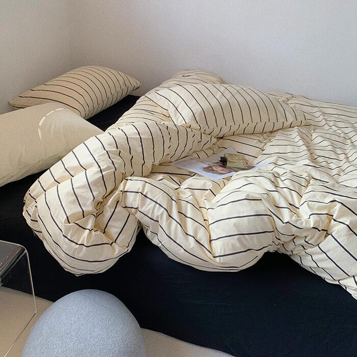 【新品入荷】布団カバーセット 掛ふとんカバー4点セット 3点セット セミダブル シングル コットン100％ 優しい肌触り ベッドカバー 毛玉にならない 布団カバー セット 北欧 おしゃれ マットレス厚