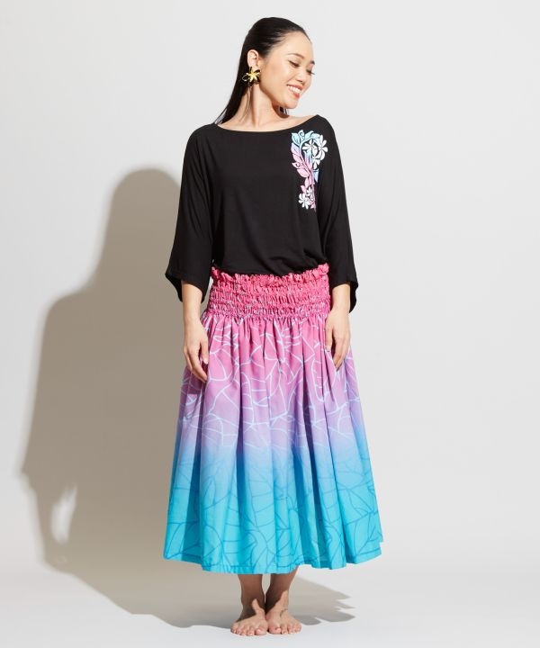 【既製品】【既製品】シングルパウ 73CM丈 タロ/ピンク系 【既製品】【既製品】シングルパウ 73CM丈 タロ/ピンク系