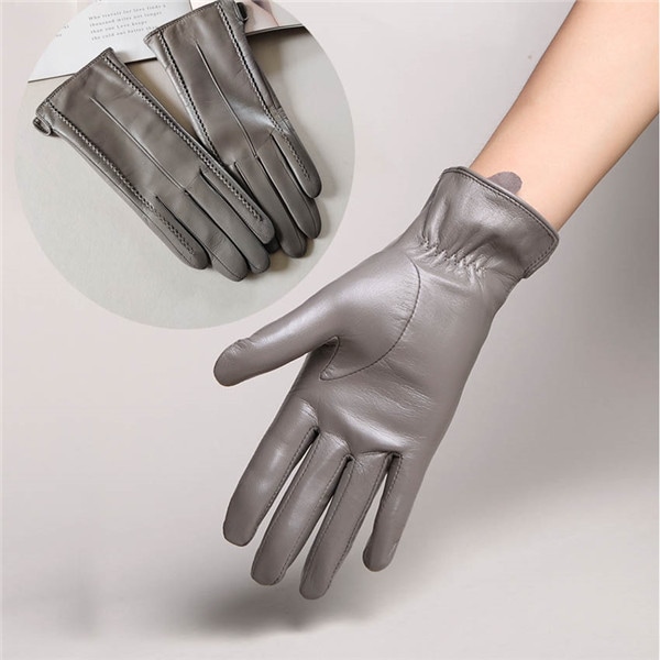 本革 手袋 レディース ラム革手袋 ナッパ革手袋 ベージュ グレー 黒 グリーン レザー手袋 S M L XL 裏地ボア有り 本革 手袋 レディース ラム革手袋 ナッパ革手袋 ベージュ グレー 黒 グリーン レザー手袋 S M L XL 裏地ボア有り