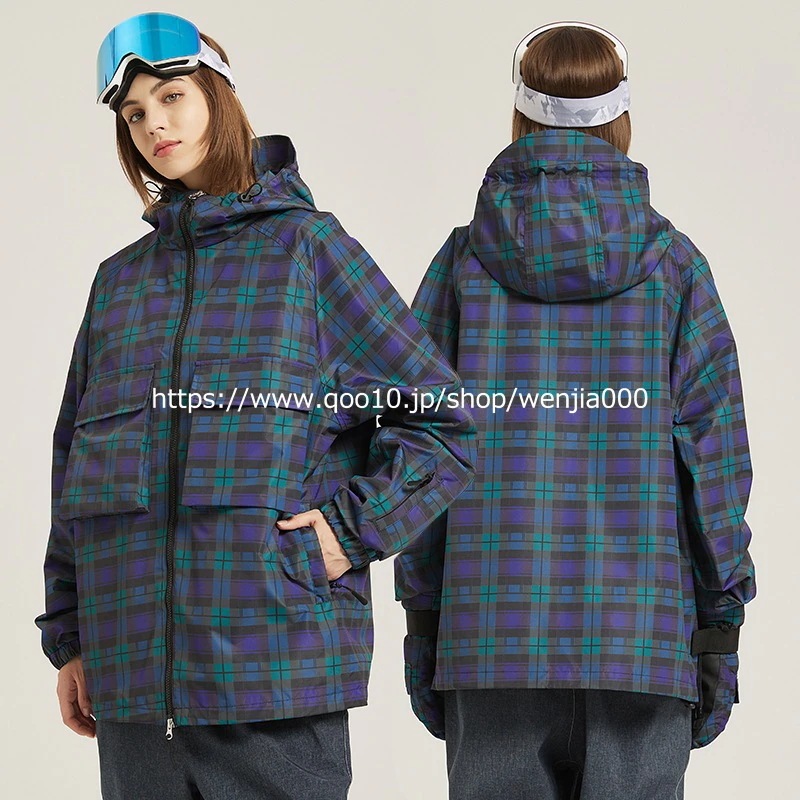 【急速出荷!】スノーボードウェア レディース メンズ ジャケット チェック柄 アウター スキーウェア スノーウェア スノボウェア 防水 防風 防寒 雪遊び 雪場 保温 2023 男女兼用 耐水度100 【急速出荷!】スノーボードウェア レディース メンズ ジャケット チェック柄 アウター スキーウェア スノーウェア スノボウェア 防水 防風 防寒 雪遊び 雪場 保温 2023 男女兼用 耐水度100