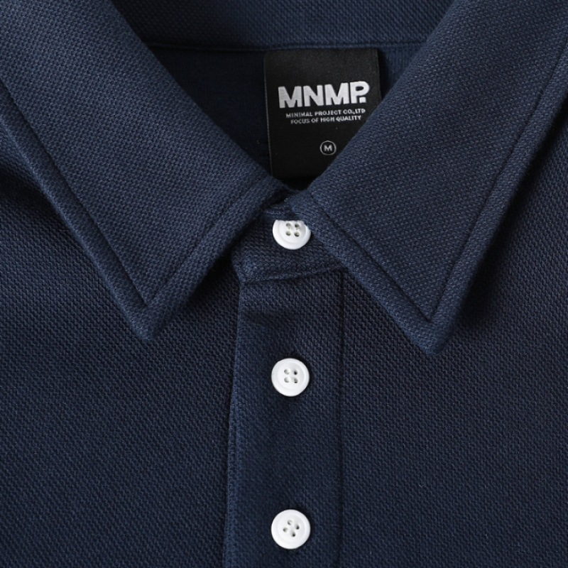 MINIMALPROJECT MロゴオーバーフィットカラーTシャツMKT100 [NAVY]