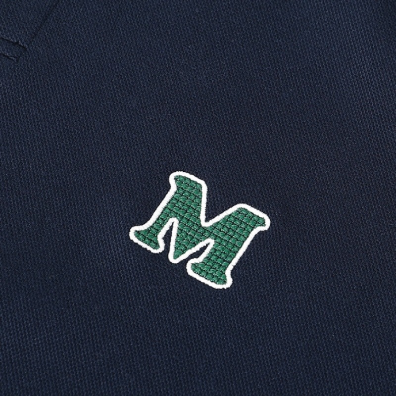 MINIMALPROJECT MロゴオーバーフィットカラーTシャツMKT100 [NAVY]