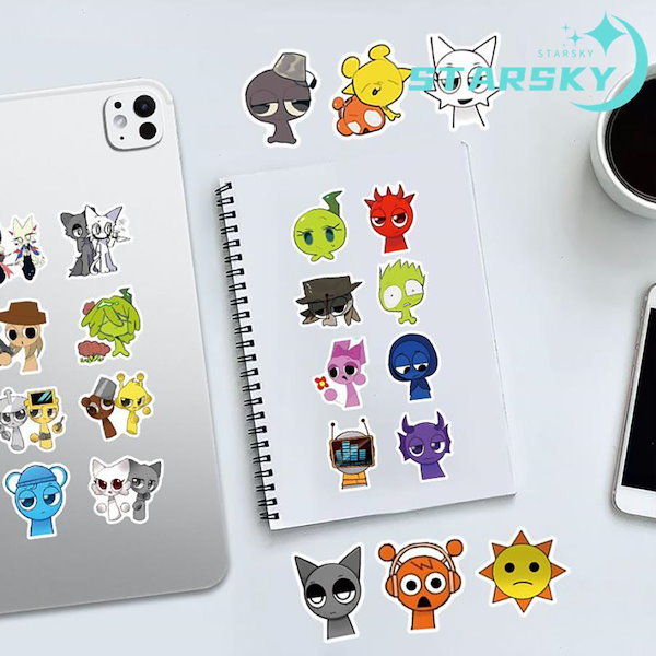 sprunki スプランキーぬいぐるみ3点セットHゲーム グレイ猫ピンキー