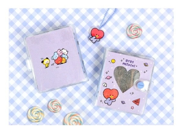 Qoo10] BT21 3穴コレクトブック フォトアルバム 写真