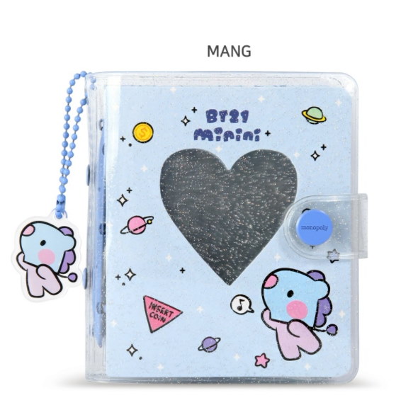 Qoo10] BT21 3穴コレクトブック フォトアルバム 写真