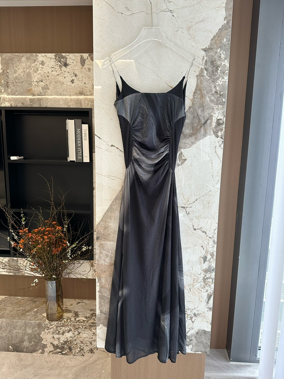 City Island Diary 油絵ドレス レディース コントラストカラー プリーツ オフショルダー サスペンダードレスT43 City Island Diary 油絵ドレス レディース コントラストカラー プリーツ オフショルダー サスペンダードレスT43