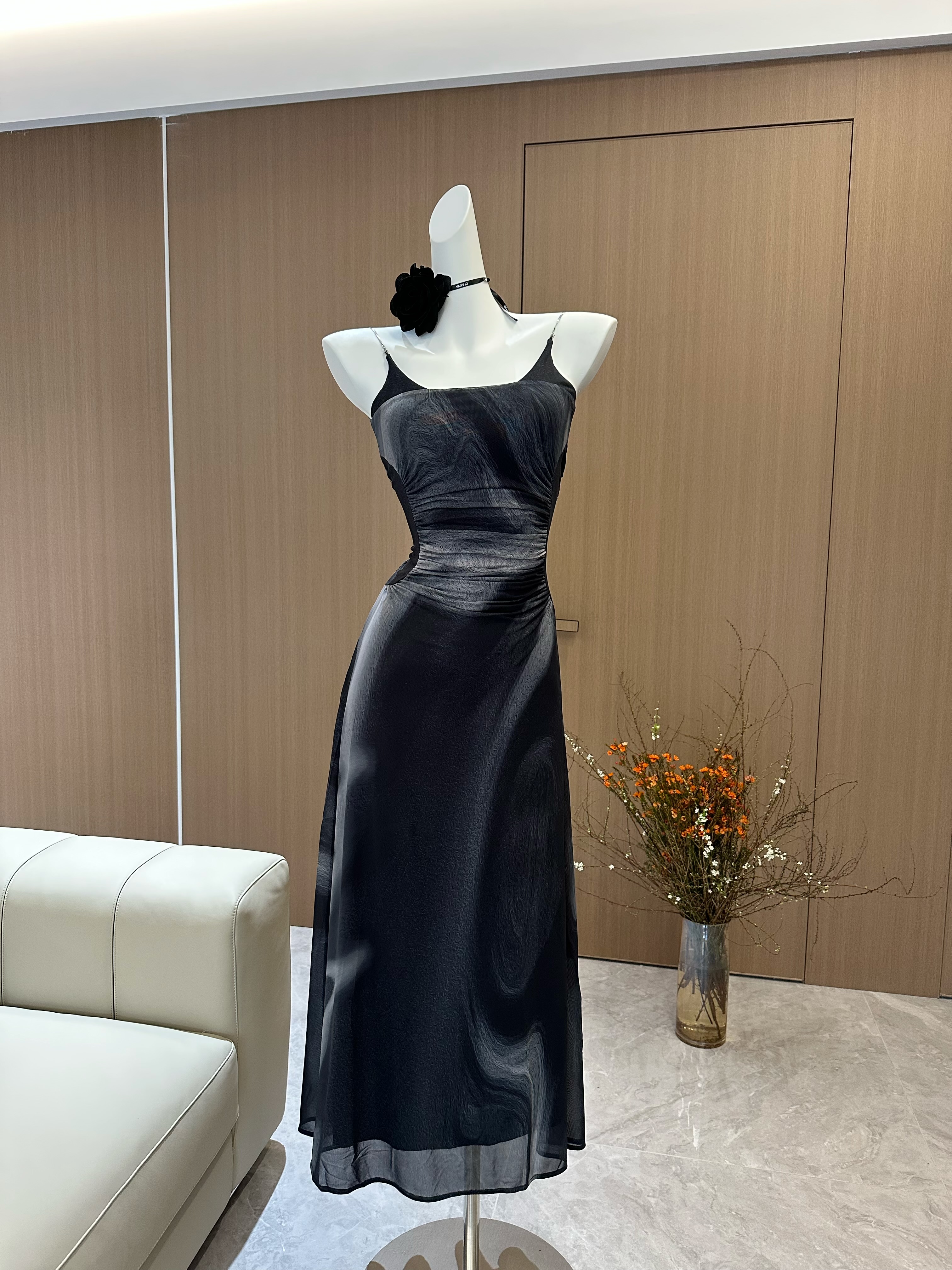 City Island Diary 油絵ドレス レディース コントラストカラー プリーツ オフショルダー サスペンダードレスT43 City Island Diary 油絵ドレス レディース コントラストカラー プリーツ オフショルダー サスペンダードレスT43