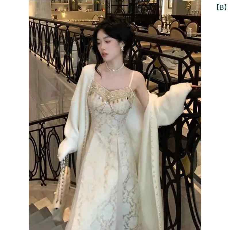 ドレス パーティー レディース 秋冬 美しい フランスの 軽い 高級 宮殿 スパンコール スリム ドレス レディース 感 エレガントな の ドレス パーティー レディース 秋冬 美しい フランスの 軽い 高級 宮殿 スパンコール スリム ドレス レディース 感 エレガントな の