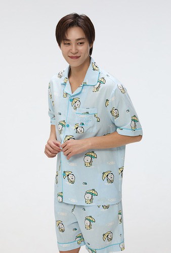 SPAO ダムゴム 私は可愛いダムゴム 半袖 パジャマ(BLACK) Qoo10] スパオ SPAO ダムゴム 私は可愛いダムゴム半