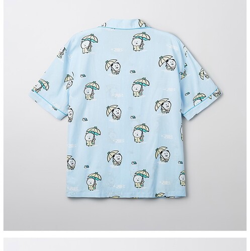 SPAO ダムゴム 私は可愛いダムゴム半袖パジャマ (LIGHT BLUE) 韓国限定 かわいい SPAO ダムゴム 私は可愛いダムゴム半袖パジャマ (LIGHT BLUE) 韓国限定 かわいい