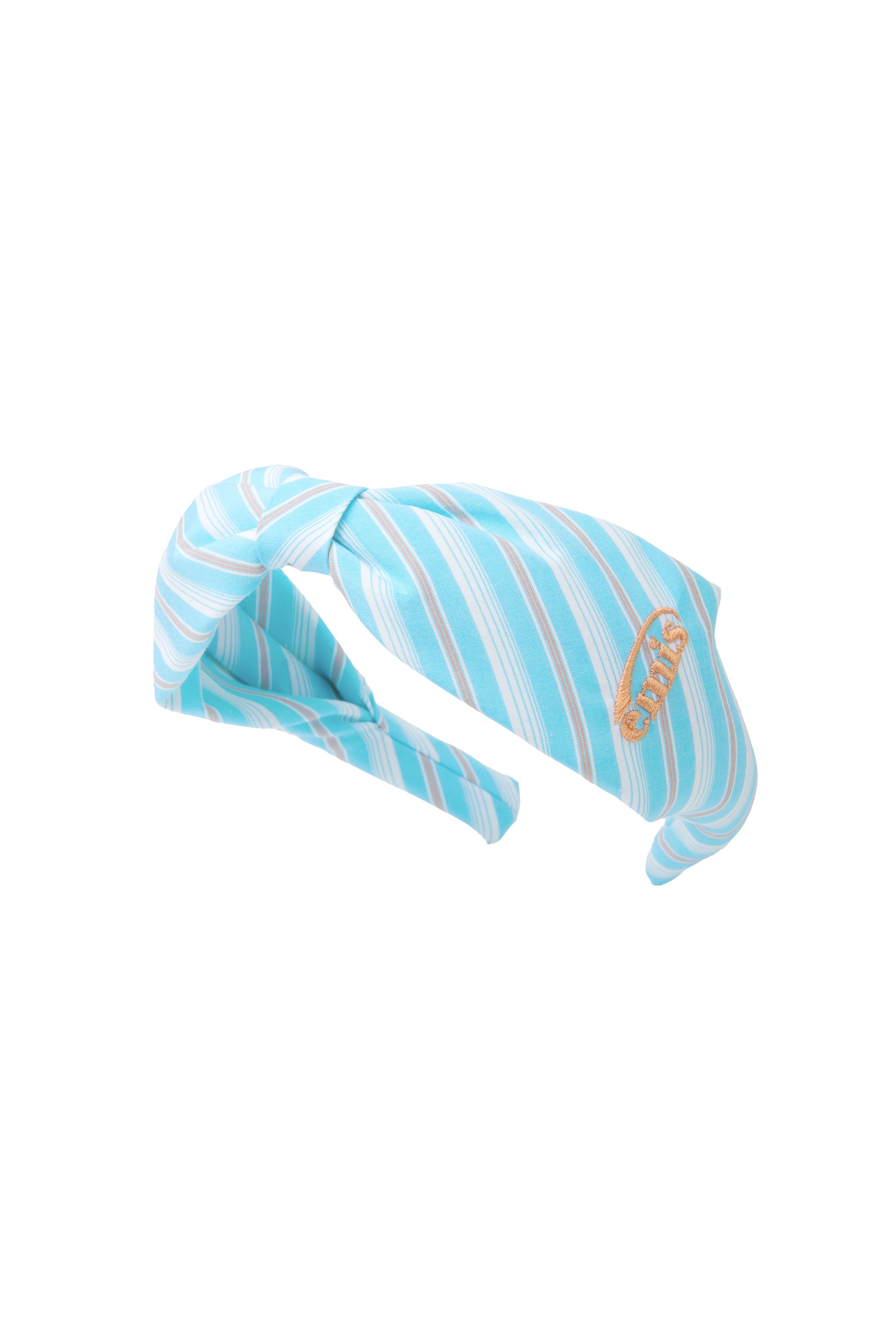 EMIS★NEW [正規品] PIN STRIPE RIBBON HAIRBAND 4COLOR EMIS】 PIN STRIPE RIBBON HAIRBAND : 4COLORS カチューシャ