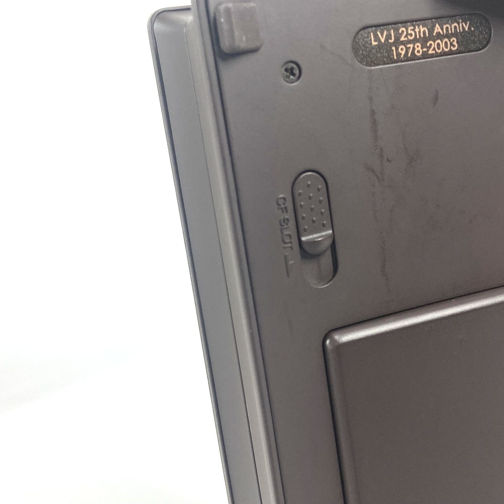 雑貨 クラヴィエ 25周年スタッフ限定 PC セリュックス CELUX VIP顧客 ダミエ ノベルティ 小型 ミニ ノートパソコン プラスチック エベヌ ブラウン