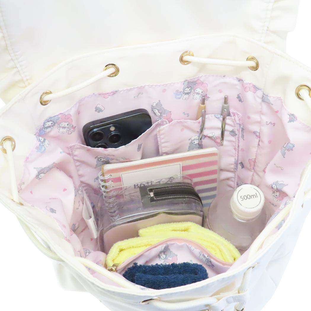 マイメロディ&クロミxOUTDOOR デイパック フラップリュック サンリオ キャラクター グッズ マイメロディ&クロミxOUTDOOR デイパック フラップリュック サンリオ キャラクター グッズ