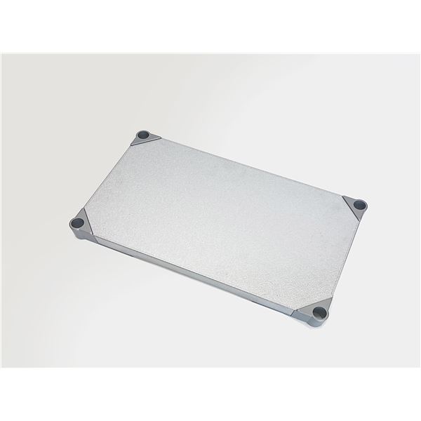 ガルバシェルフワゴン35×60cm 3段・キャスター・H90cm 組立式