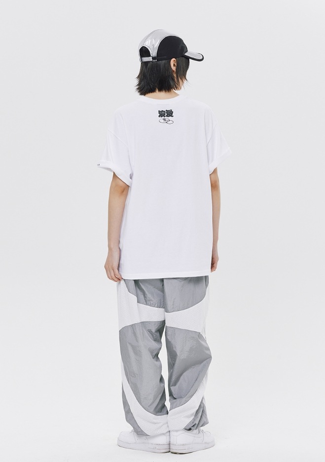 [ROMANTIC CROWN] SHINING SLOGAN TEE SHIRT/追跡付 ROMANTIC CROWN】 SHINING SLOGAN TEE SHIRT