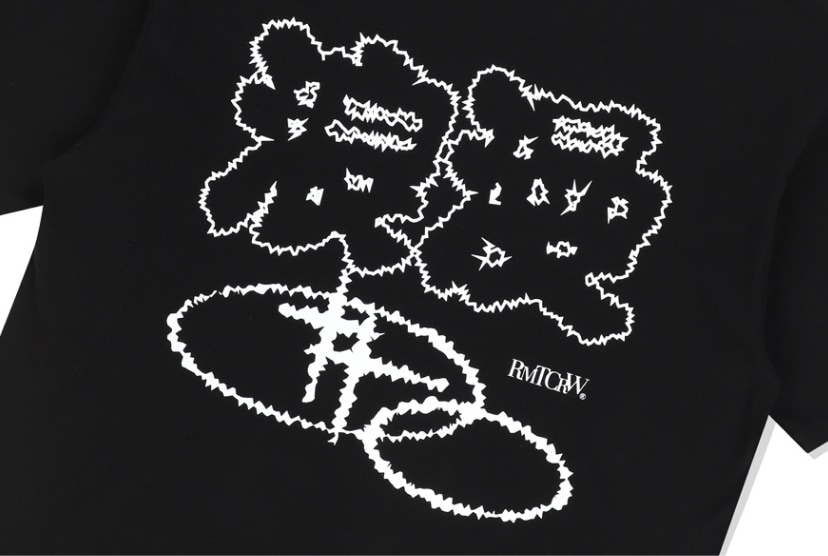 [ROMANTIC CROWN] SHINING SLOGAN TEE SHIRT/追跡付 ROMANTIC CROWN】 SHINING SLOGAN TEE SHIRT